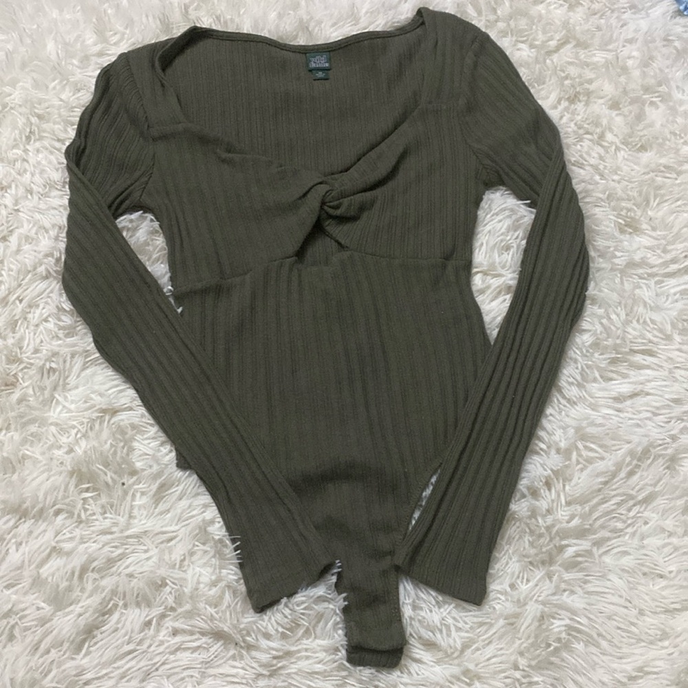 Green bodysuit